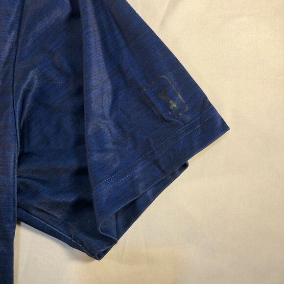 PGA Tour Blue Short sleeve size Large Polo - Picture 7 of 10